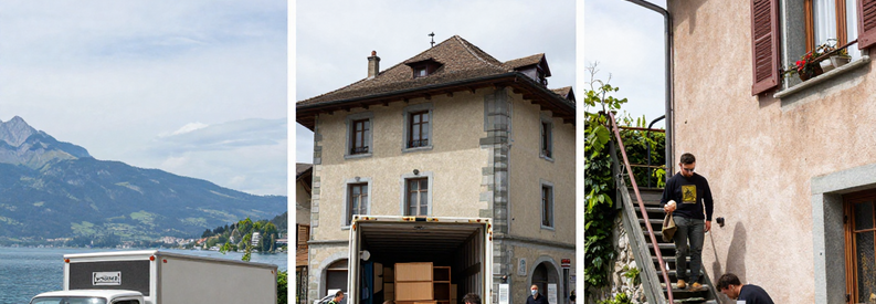 Professionnels du déménagement intervenant dans différentes localités du canton de Neuchâtel