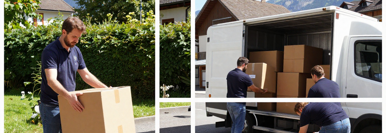 Trois formules déménagement à Saint-Gall : emballage personnel, transport professionnel, risques économie