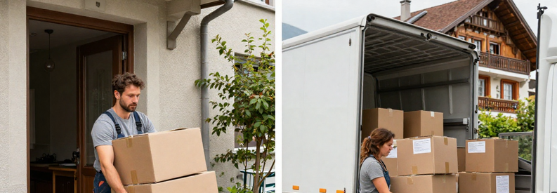 Déménagement divorce Suisse : deux situations selon statut locataire ou propriétaire du logement