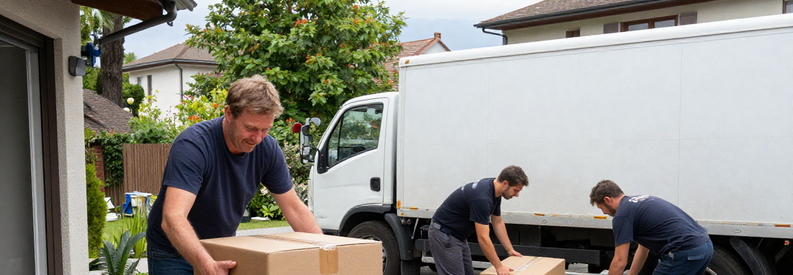 Comparaison formule économique avec emballage personnel et service tout inclus pour déménagement à Nyon