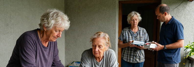 Organisation déménagement senior Suisse en 3 étapes : tri des affaires, planification et coordination avec déménageurs professionnels