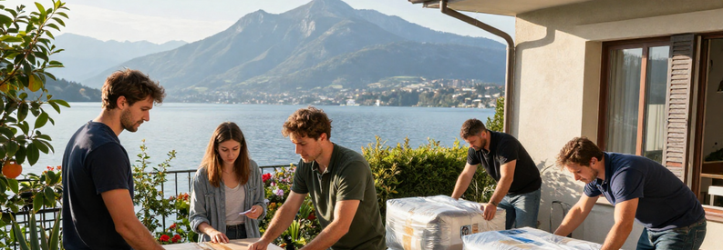 Formule Demenagement Economique Tout Inclus Locarno Comparaison formule économique et service complet pour un déménagement à Locarno au bord du lac Majeur