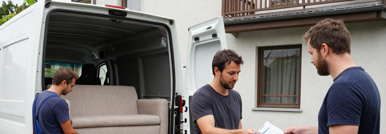 Déménageurs professionnels à Aarau illustrant les facteurs influençant le coût d'un déménagement en Argovie